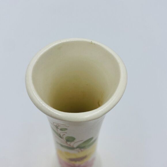 Vintage SADO International Flower Ceramic Bud Vase Portugal Hand Made for FTD - Picture 4 of 8